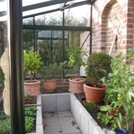 Janssens Arcadia Plus Mur Lean To Dwarf Wall Greenhouse Inside
