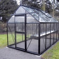 Janssens 8x10 Eos Junior Greenhouse in Black