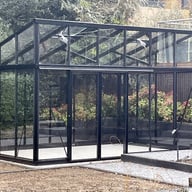 Janssens 8x14 Modern Pent Roof Greenhouse