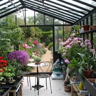 7x7 Janssens Helios Retro Greenhouse