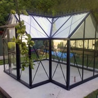 Janssens T Shaped Junior Orangery Greenhouse