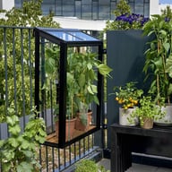 Juliana Balcony Greenhouse in Black