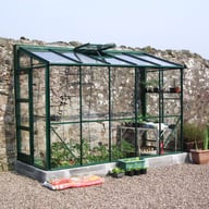 Elite Kensington 4x10 Lean to Greenhouse in Green