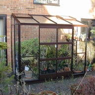 Elite Kensington 4x6 Lean to Greenhouse in Brown