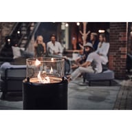 Enders Medium Black NOVA LED Flame Patio Heater view 2