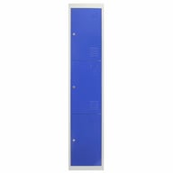 Bulldog 3 Door Storage Locker Blue
