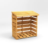 Power 4x2 Pent Wood Store