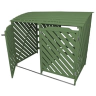Lichfield Wheelie Bin Storage Sage Green