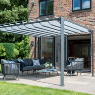 Garden Must Haves 3x3.6m Pandora Leaf Gazebo Slats