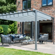 Garden Must Haves 3x3.6m Pandora Leaf Garden Gazebo
