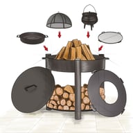 Cookking Montana 80cm High Fire Bowl