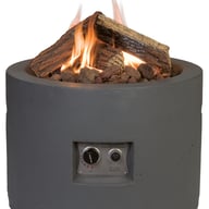 Happy Cocoon 61cm Round Grey Fire Pit