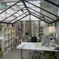 ACD 10x12 Straight Wall Greenhouse Black - official ACD photograph