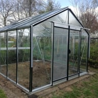 ACD 10x12 Straight Wall Greenhouse Silver - official ACD photograph