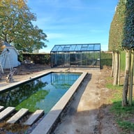 ACD 10x20 Straight Wall Greenhouse Black - official ACD photograph