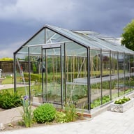 ACD 10x20 Straight Wall Greenhouse Silver - official ACD photograph