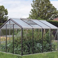 ACD 8x10 Straight Wall Greenhouse Silver - official ACD photograph