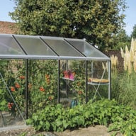 ACD 8x10 Straight Wall Greenhouse Silver - official ACD photograph