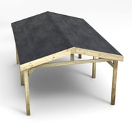 Power 20x14 apex gazebo detail image