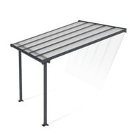 Palram Canopia Olympia 3x3 Patio Cover Grey Dimensions