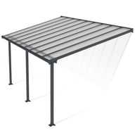 Palram Canopia Olympia 3x5 Patio Canopy Grey