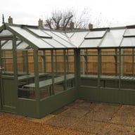 Swallow Cygnet 6x19 Wooden Greenhouse 6ft Porch Bracken