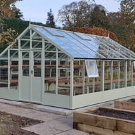 Swallow Falcon 13x18 Wooden Greenhouse Summer Green