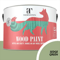 Thorndown Sedge Green Wood Paint Splodge
