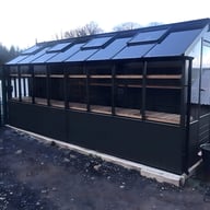 Swallow Rook 8x16 Wooden Potting Shed Olive