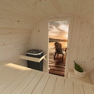 Palmako Anita 0.9 Sauna Room Interior