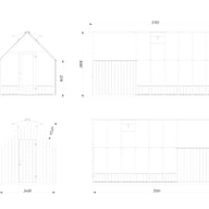 Palmako Emilia M+ 8x18 Wooden Greenhouse with Tool Shed Painted Grey