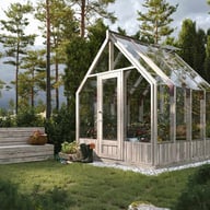 Palmako Emilia S 8x8 Wooden Greenhouse Pressure Treated