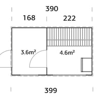 Palmako Grace 8.0 Home Sauna Wooden Sauna Room Plan Dimensions