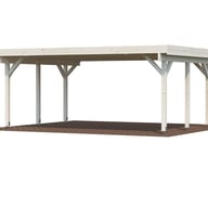 Palmako Karl 20.6 Wooden Carport Natural Finish