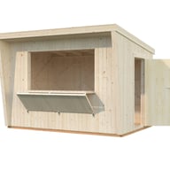 Palmako Kira 3.5m x 2.3m Wooden Ticket Kiosk