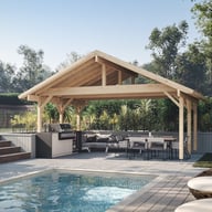 Palmako Robert 20.6 Wooden Gazebo