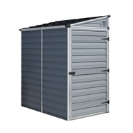 Palram 4x6 Pent Roofed Plastic Skylight Grey Shed