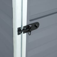 Palram 4x6 Plastic Skylight Grey Pent Shed Lock
