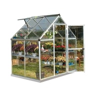 Palram Canopia 6x4 Polycarbonate Greenhouse with Lockable Door