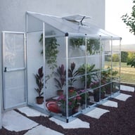 Palram 8x4 Lean to Greenhouse Hinged Door