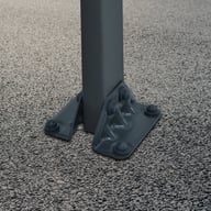 Atlas 5000 Carport anchoring kit and ground fixing leg