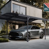 Palram Atlas 5000 Carport with Heat Block Technology roof panels