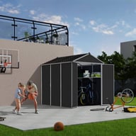 Palram Canopia 6x8 Plastic Rubicon Storage Shed