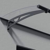 Palram Canopia Altair 4500 Door Canopy Powdercoated Steel Brackets