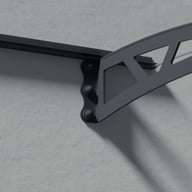 Palram Canopia Altair 4500 Door Canopy Secure Wall Mounting