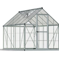Palram Hybrid 6x10 Silver Greenhouse