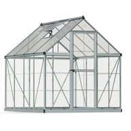 Palram Hybrid 6x8 Silver Greenhouse