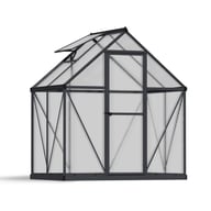 Palram Mythos 6x4 Polycarbonate Greenhouse in Grey