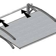 Palram Canopia Neo Door Canopy Cover