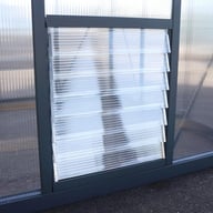 Palram Glory 6x8 Polycarbonate Greenhouse Louvre